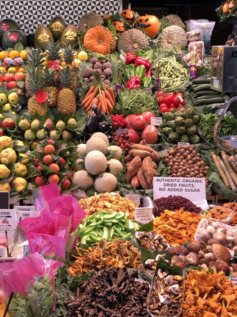 Fruit and vegetables