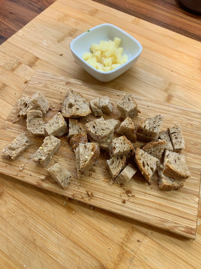 Toasted sourdough bread