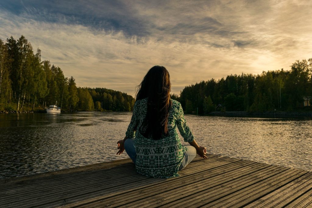 Mindful meditation helps you acknowledge your emotions