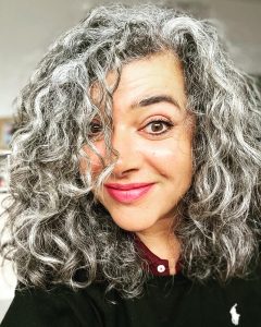 Grey Hair Transition