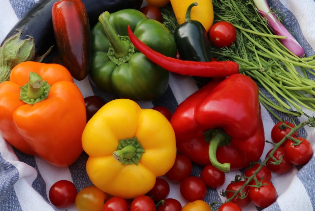 increase your fresh vegetables intake!