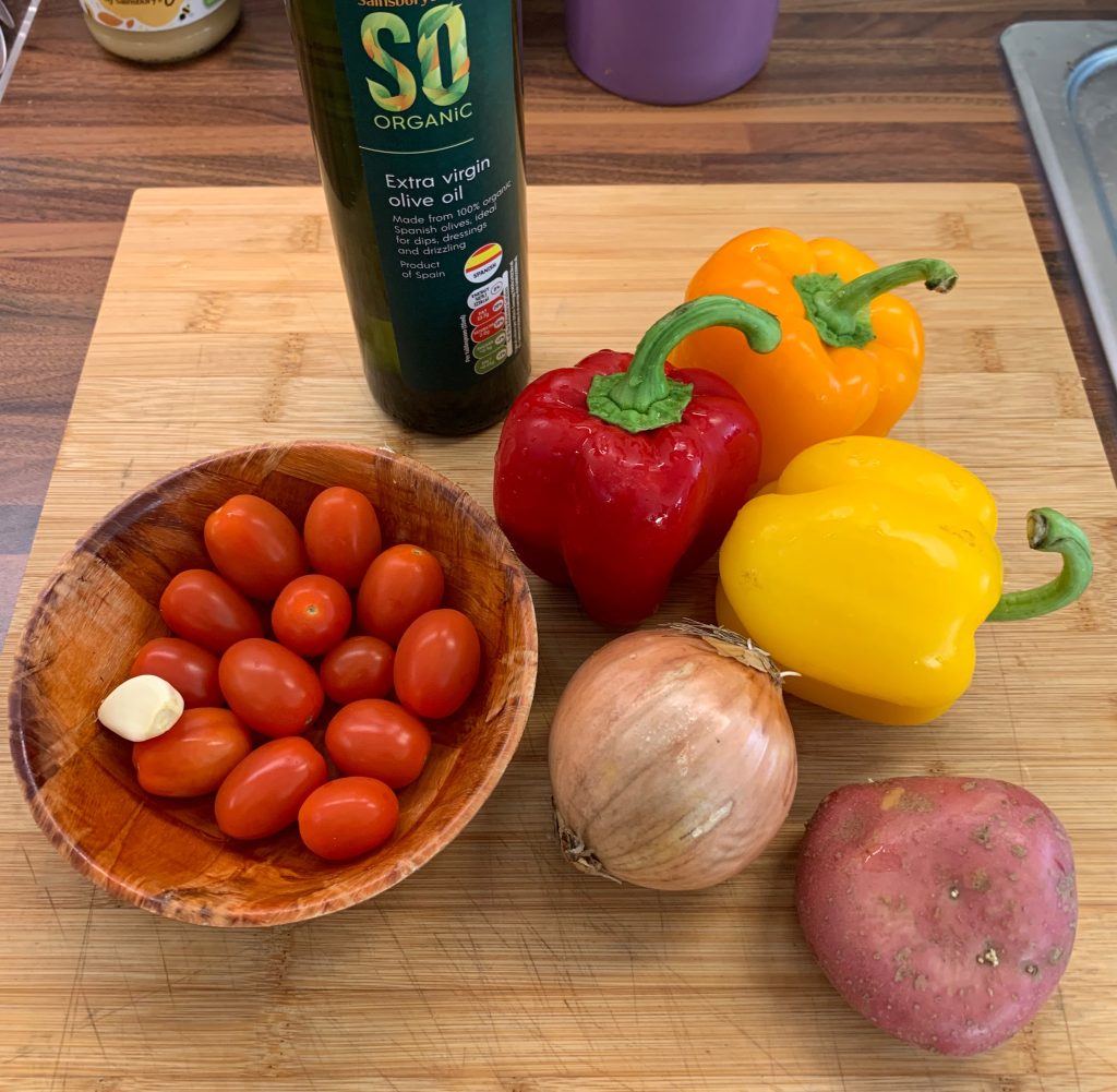 Rainbow Peppers Ingredients